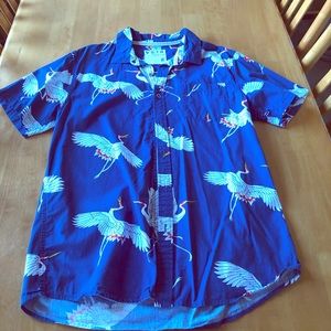 A VSTR PREMIUM Short-Sleeve Button-Up Shirt.